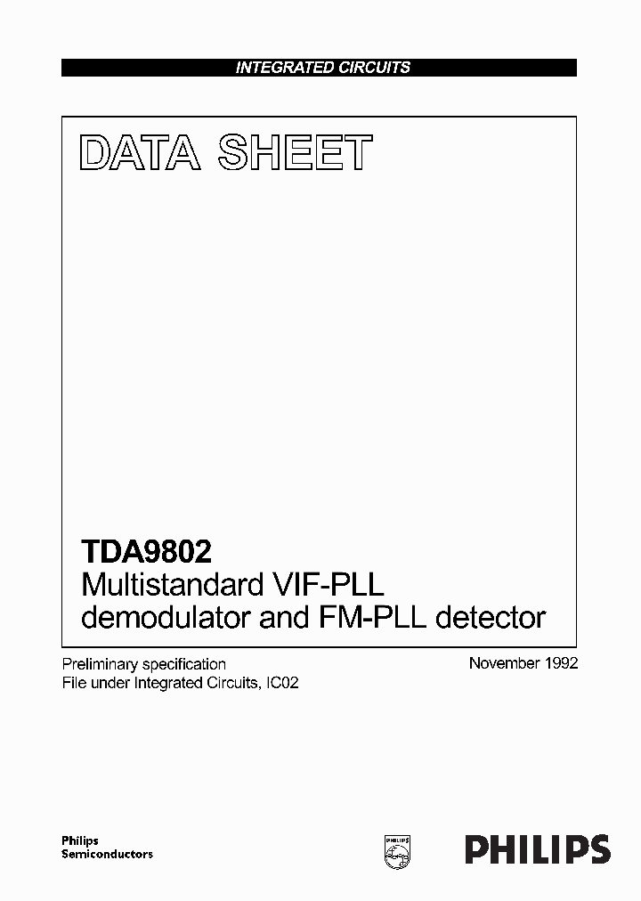 TDA9802_360994.PDF Datasheet