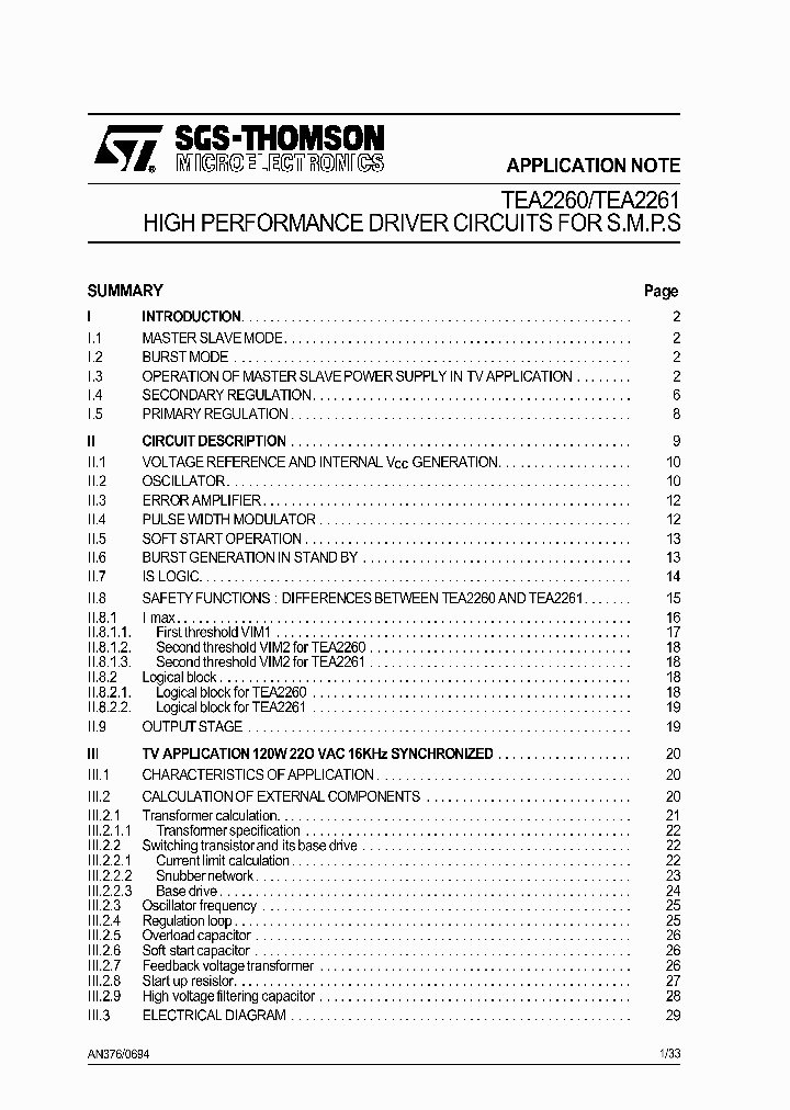 TEA2260_313752.PDF Datasheet