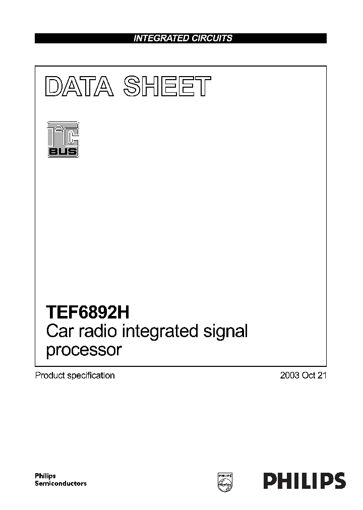 TEF6892H_311739.PDF Datasheet
