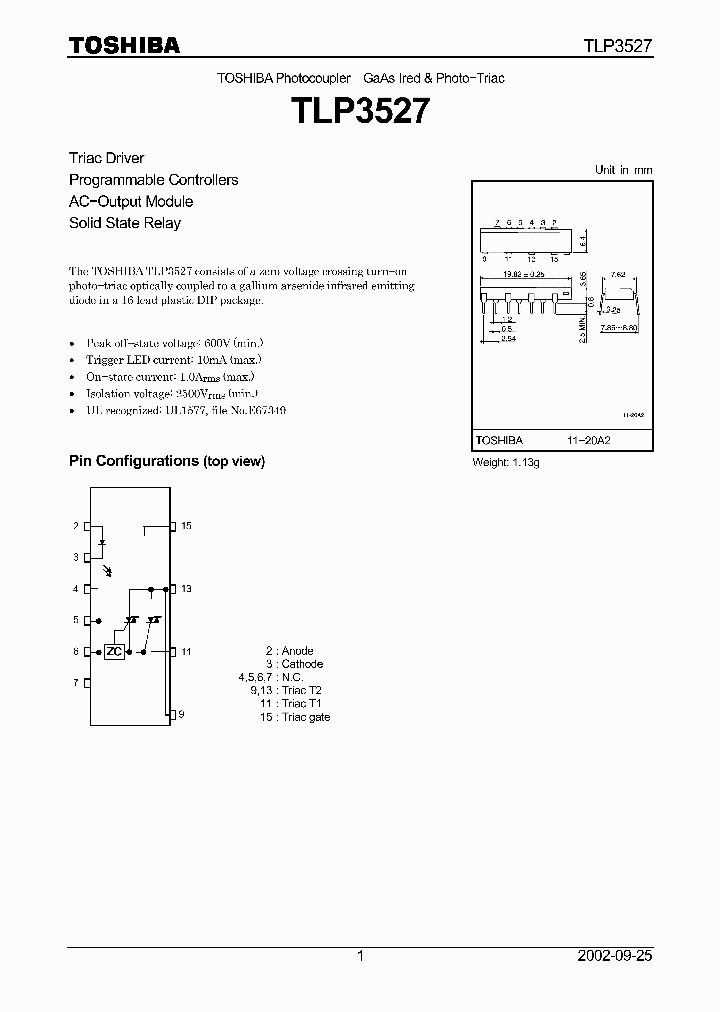 TLP3527_337393.PDF Datasheet