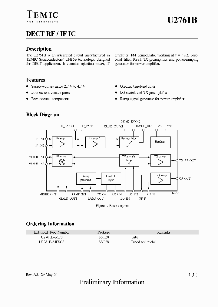 U2761B_322166.PDF Datasheet