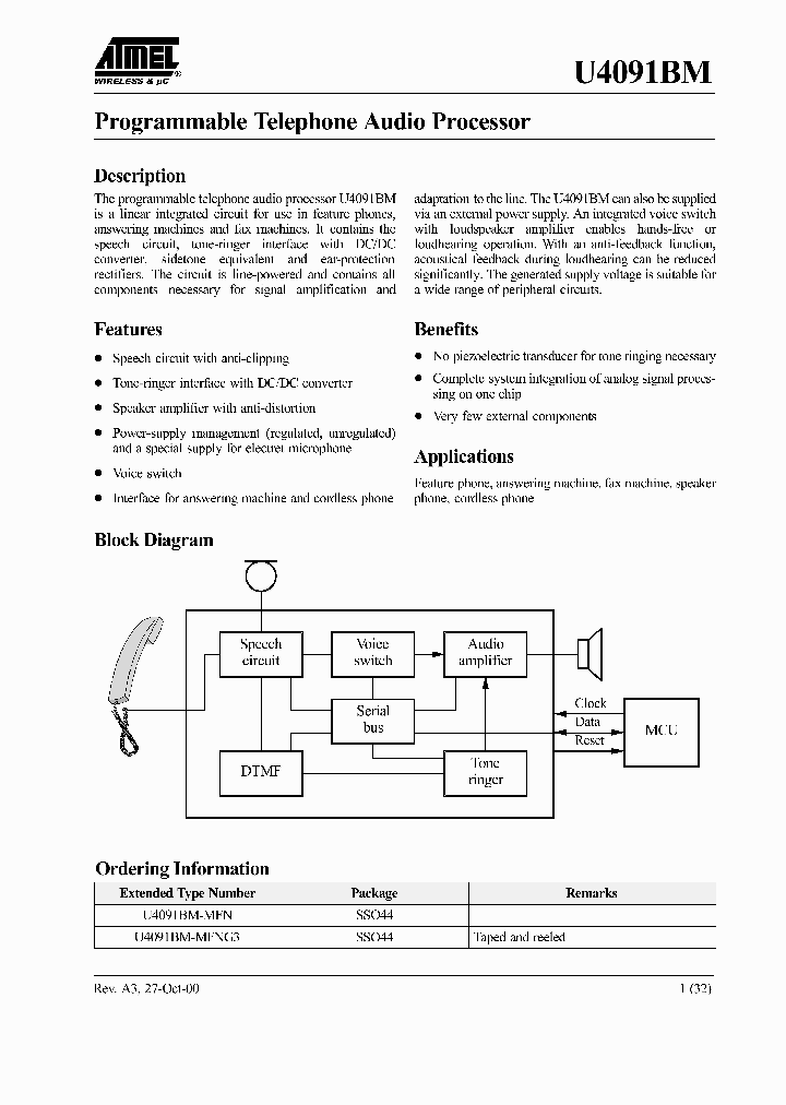 U4091BMNBSP_324274.PDF Datasheet