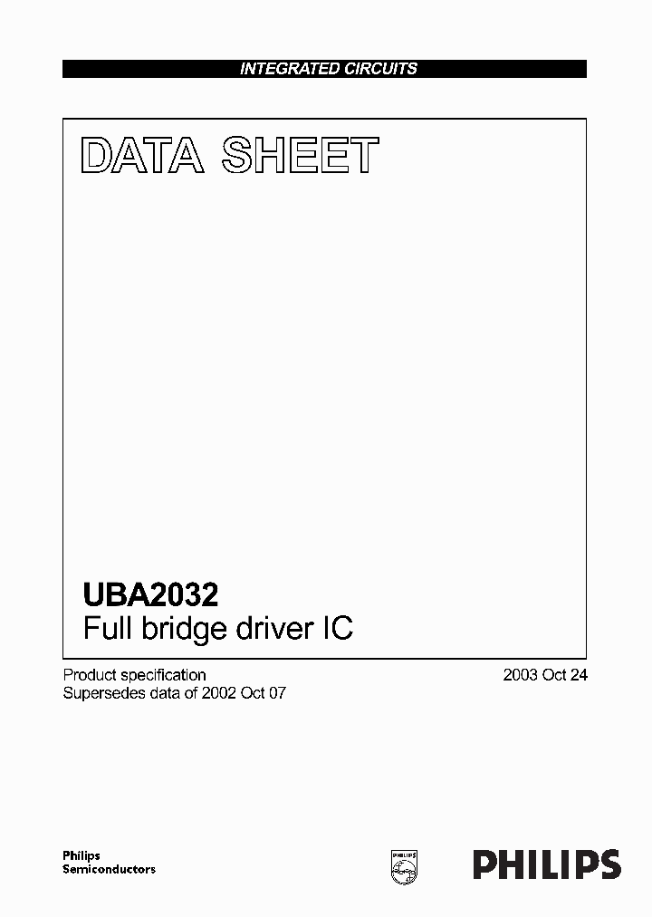 UBA2032_339572.PDF Datasheet