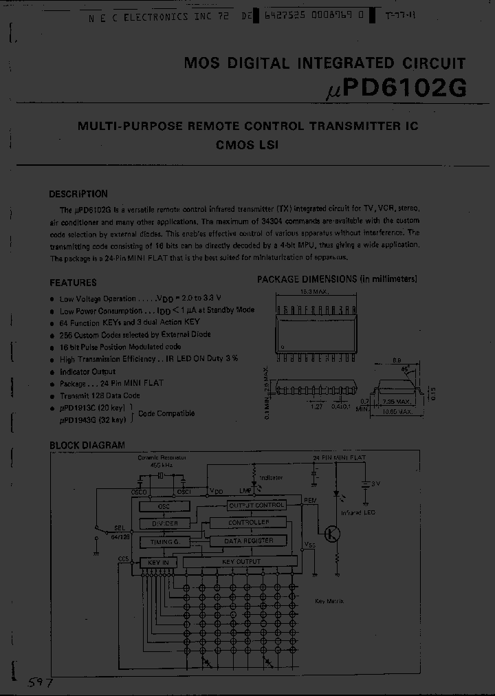 UPD6102G_319119.PDF Datasheet