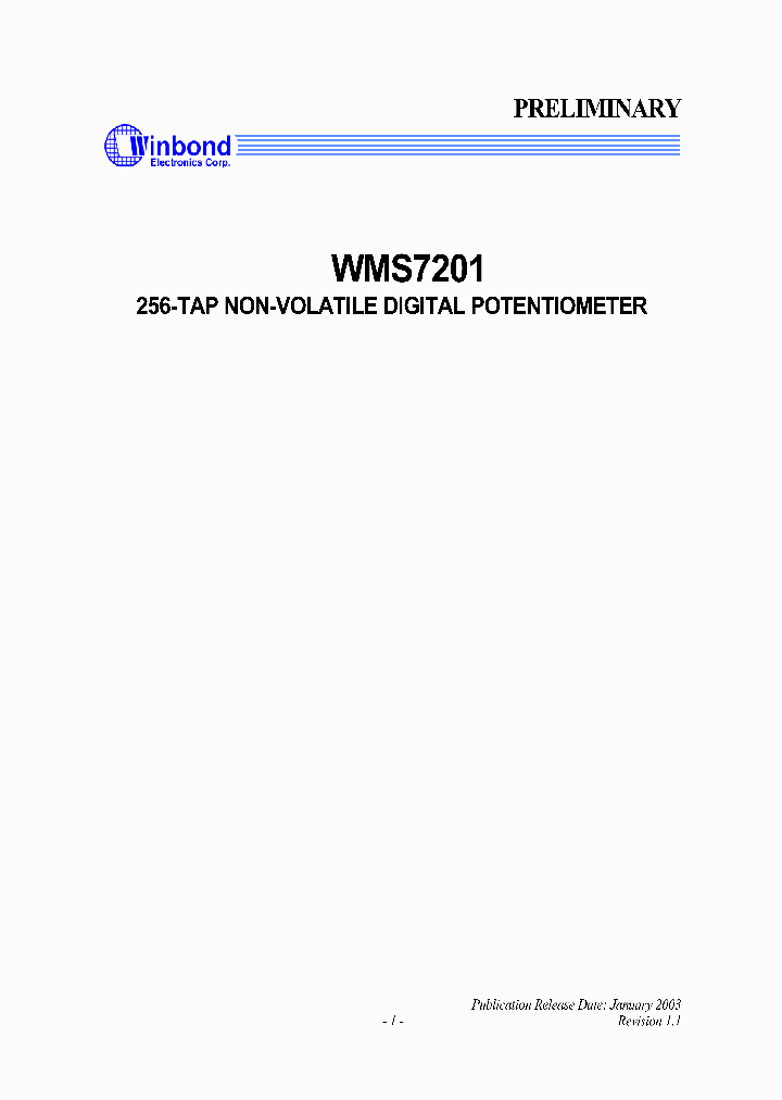 WMS7201_350853.PDF Datasheet