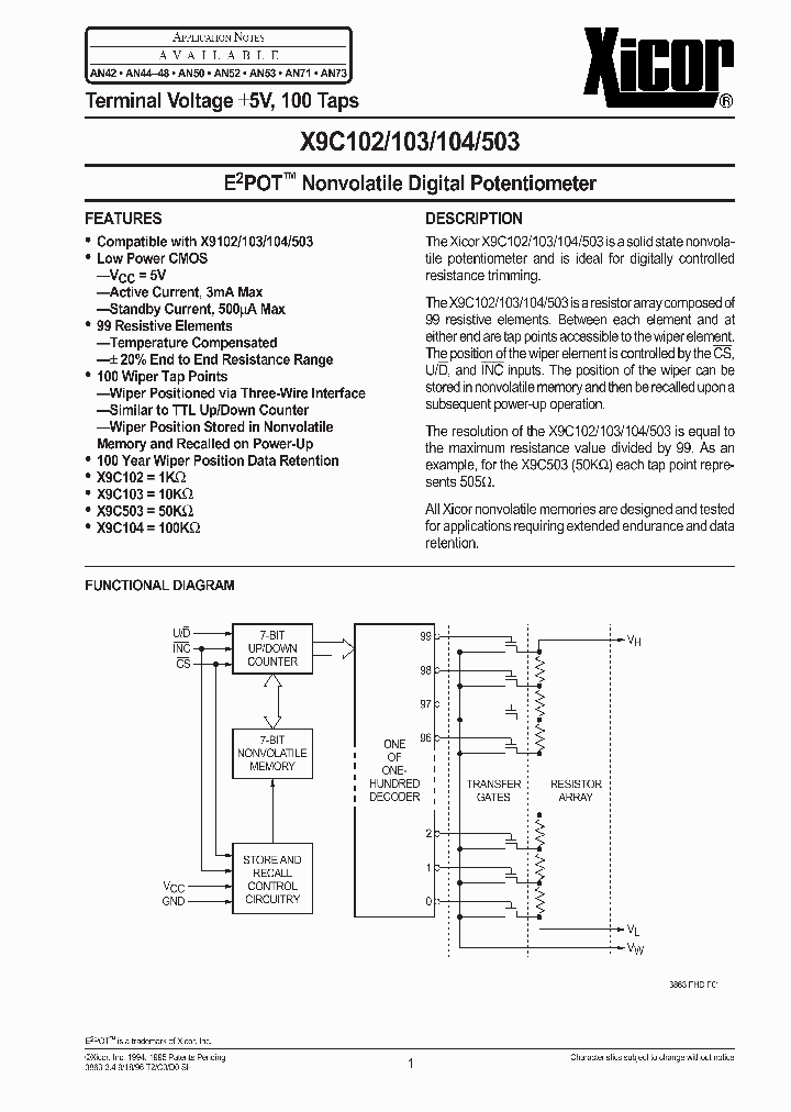 X9C102_46011.PDF Datasheet
