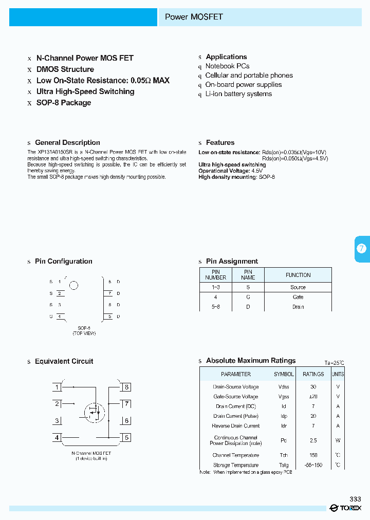 XP131A0150SR_320122.PDF Datasheet