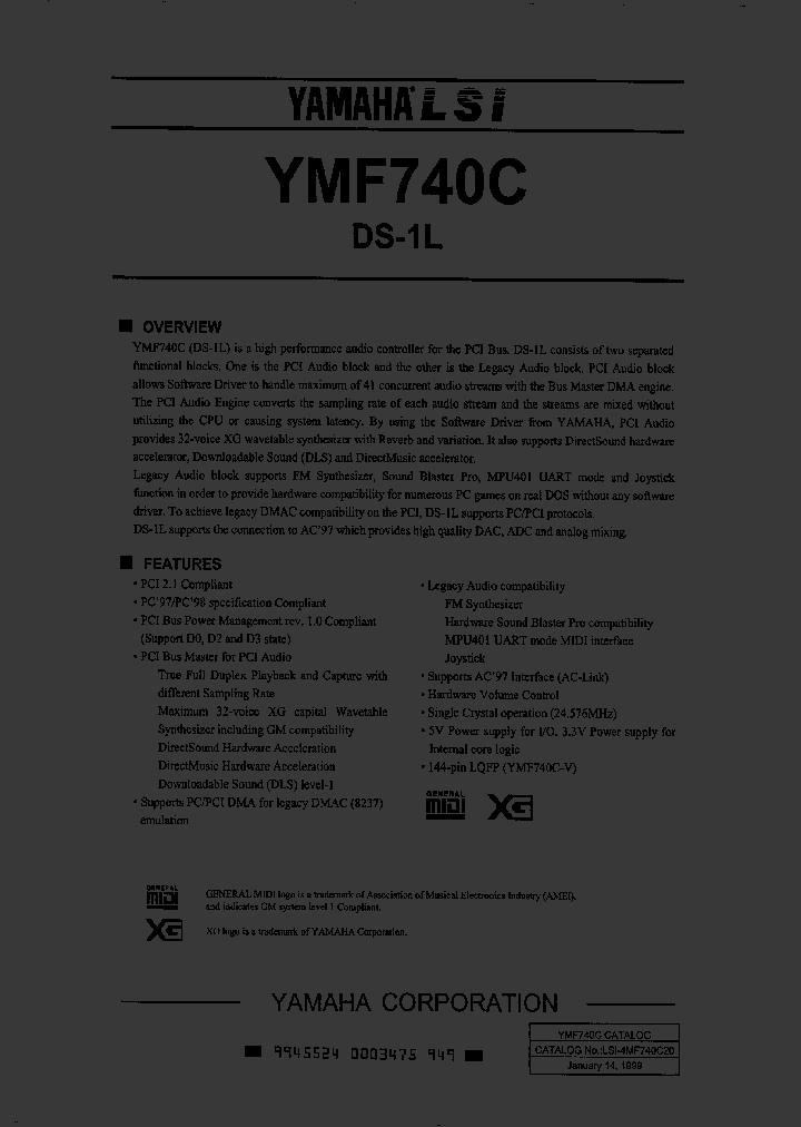 YMF740_353568.PDF Datasheet