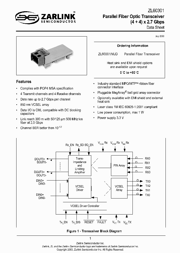 ZL60301_307405.PDF Datasheet