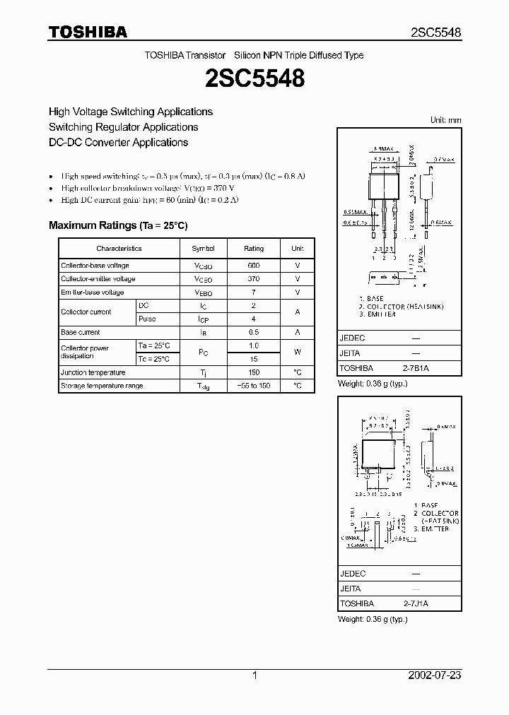 2SC5548_388263.PDF Datasheet