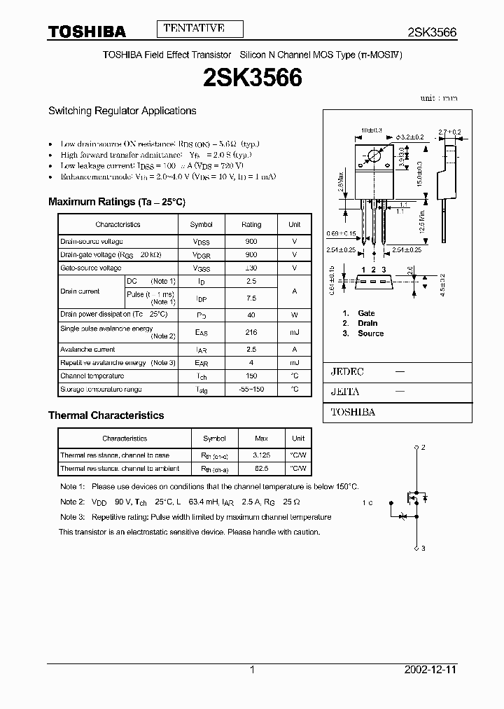 2SK3566_395646.PDF Datasheet