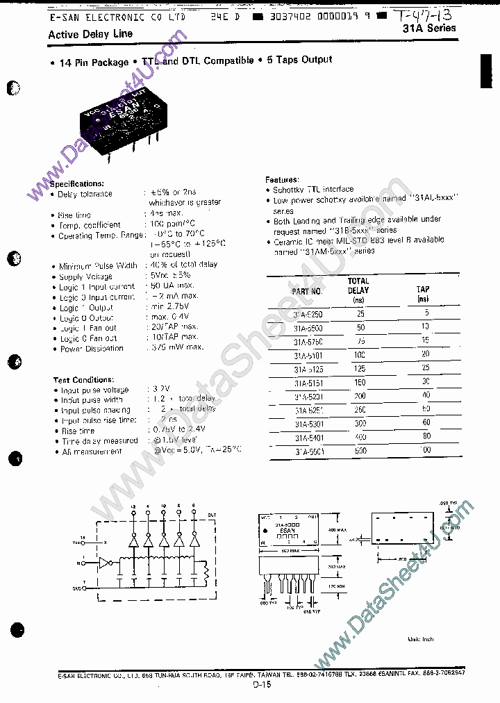 31A-5351_389355.PDF Datasheet