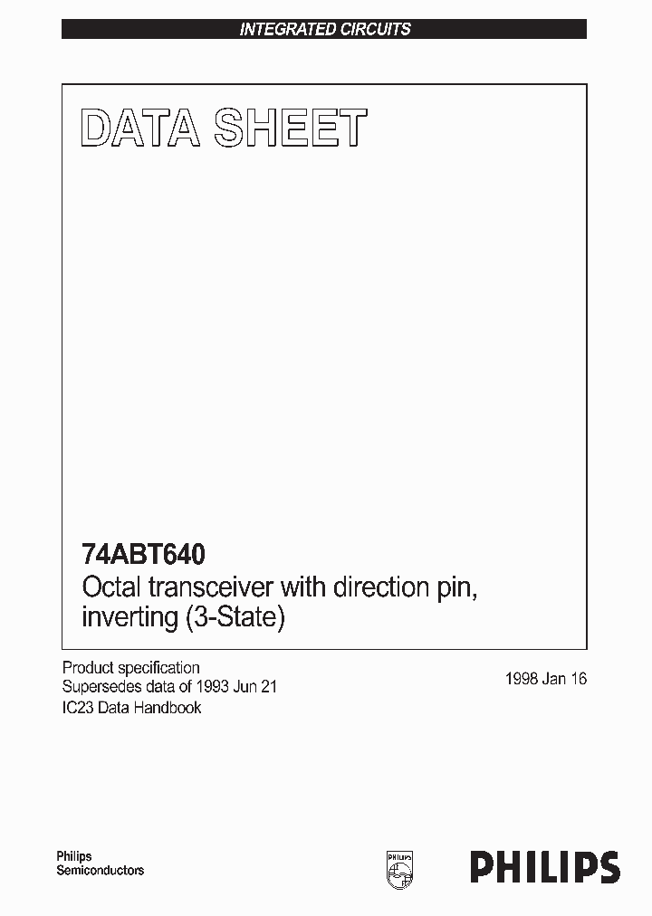 74ABT640_396885.PDF Datasheet