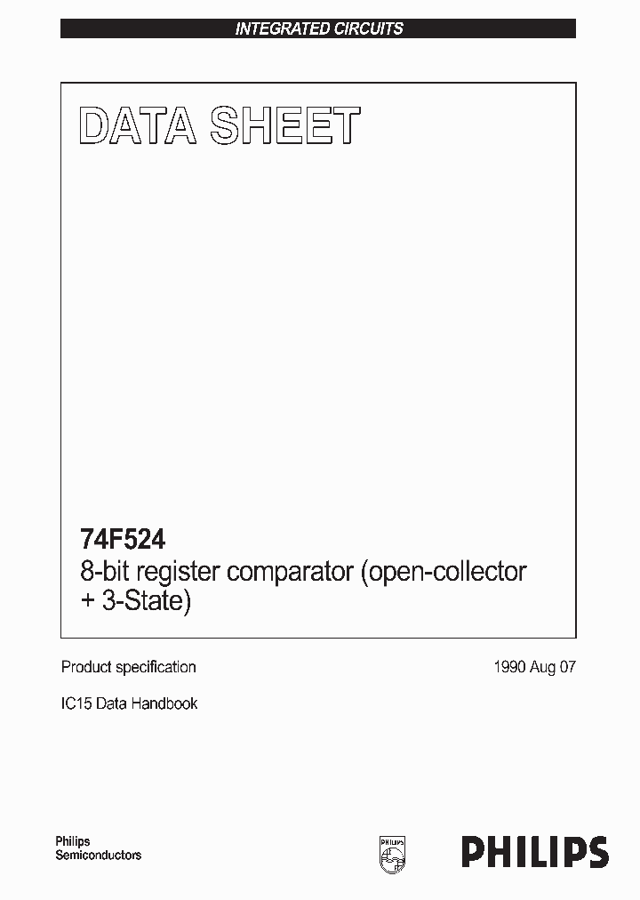 74F524_413203.PDF Datasheet