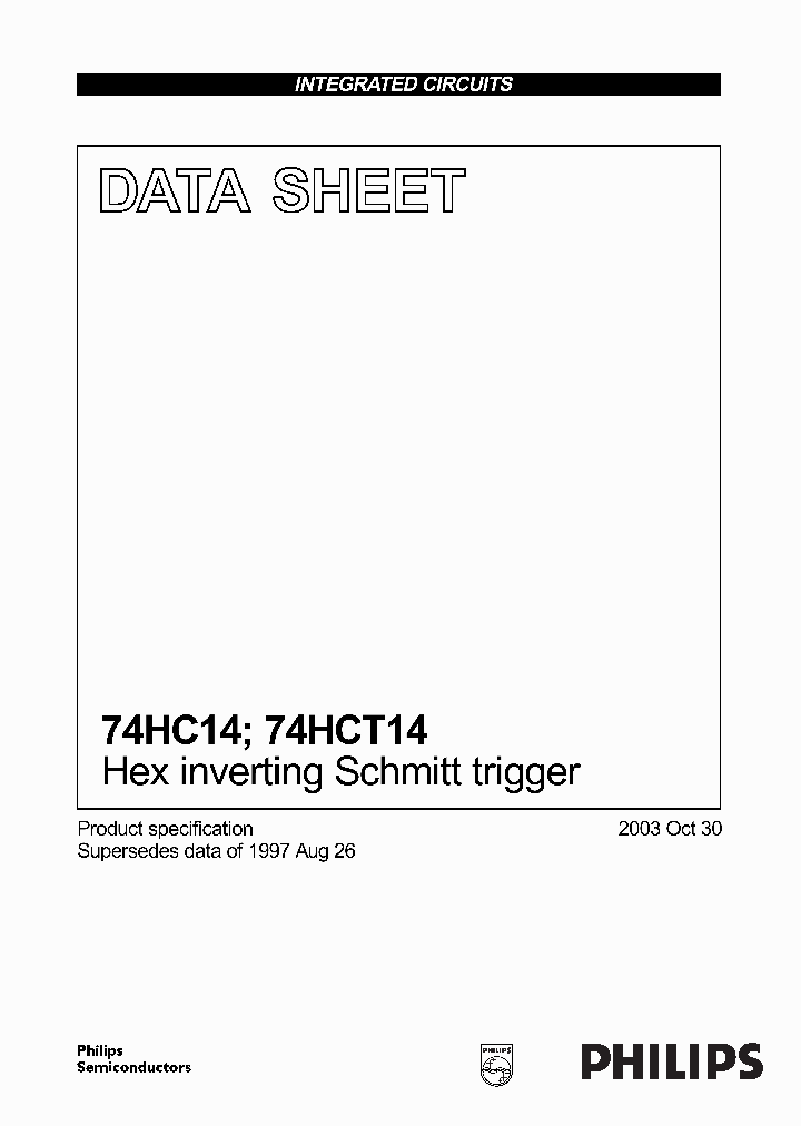 74HCT14PW_417208.PDF Datasheet