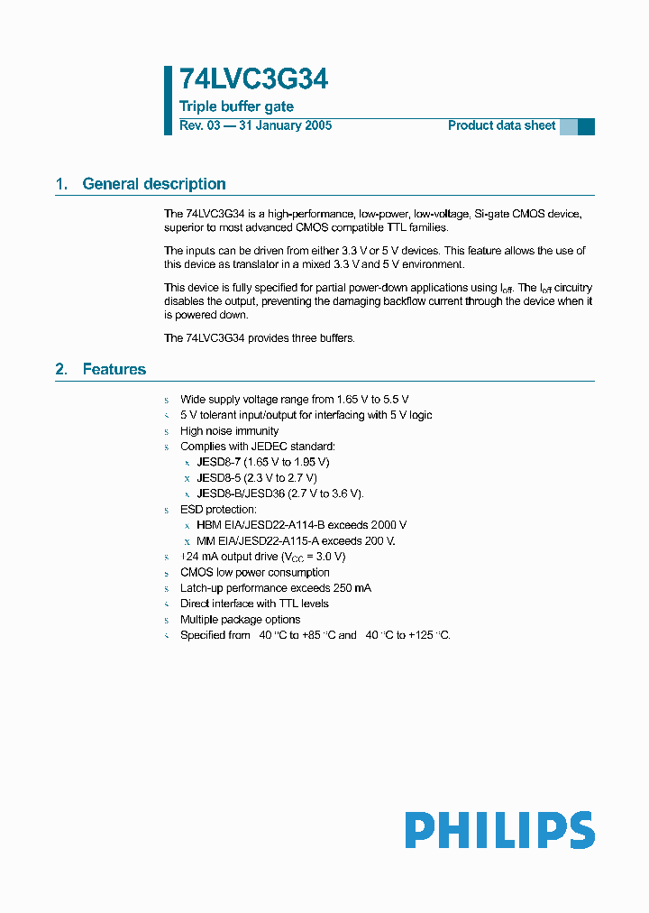 74LVC3G34GT_412397.PDF Datasheet