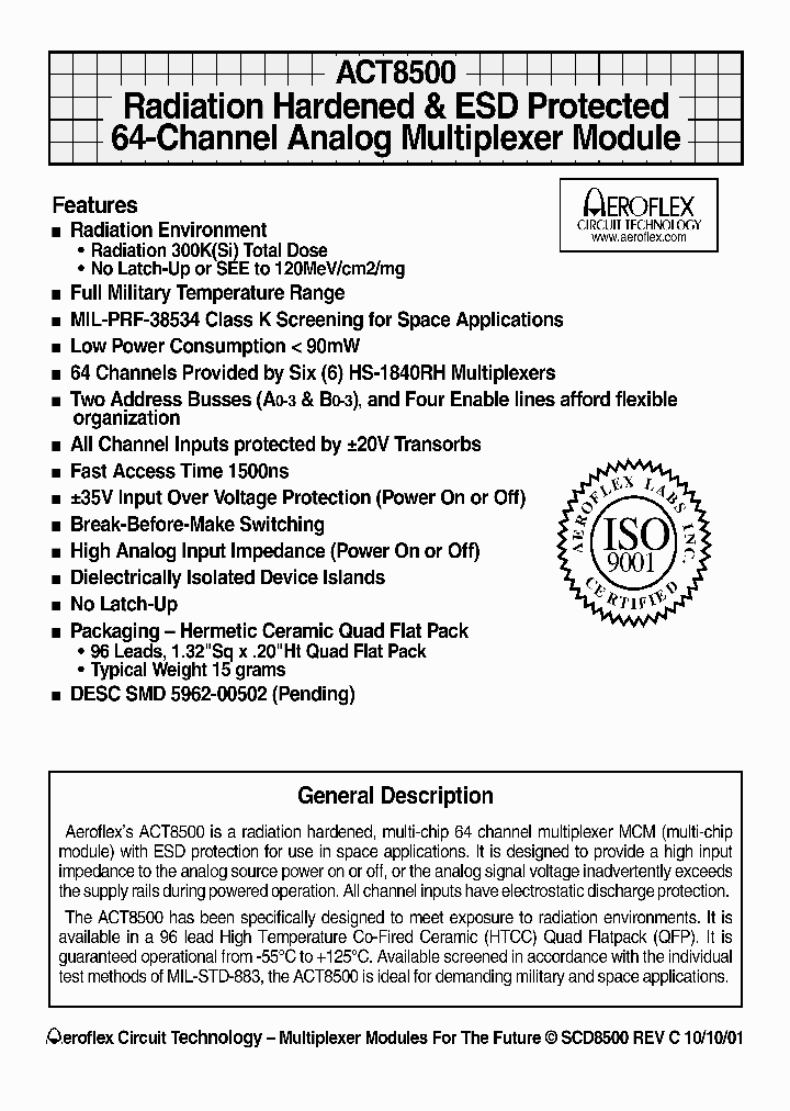 ACT8500-T_429731.PDF Datasheet