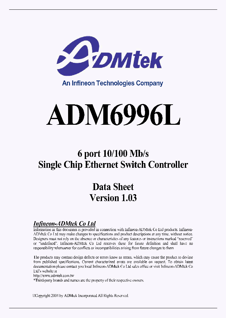 ADM6996L_422772.PDF Datasheet