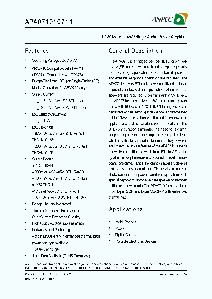 APA0710K_411426.PDF Datasheet