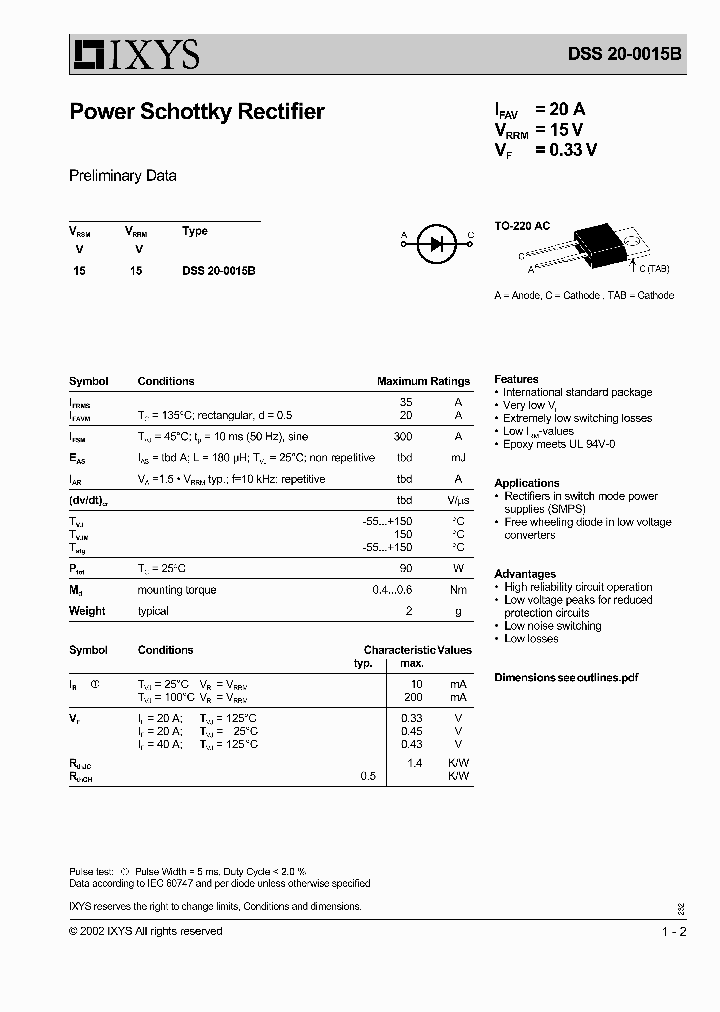 DSS20-0015_402695.PDF Datasheet