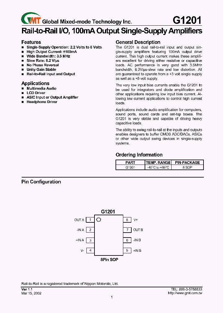 G1201_394138.PDF Datasheet