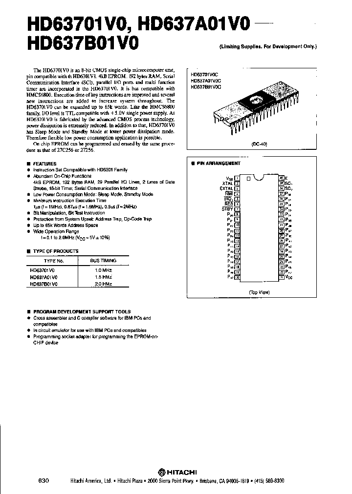 HD637B01V0_429482.PDF Datasheet