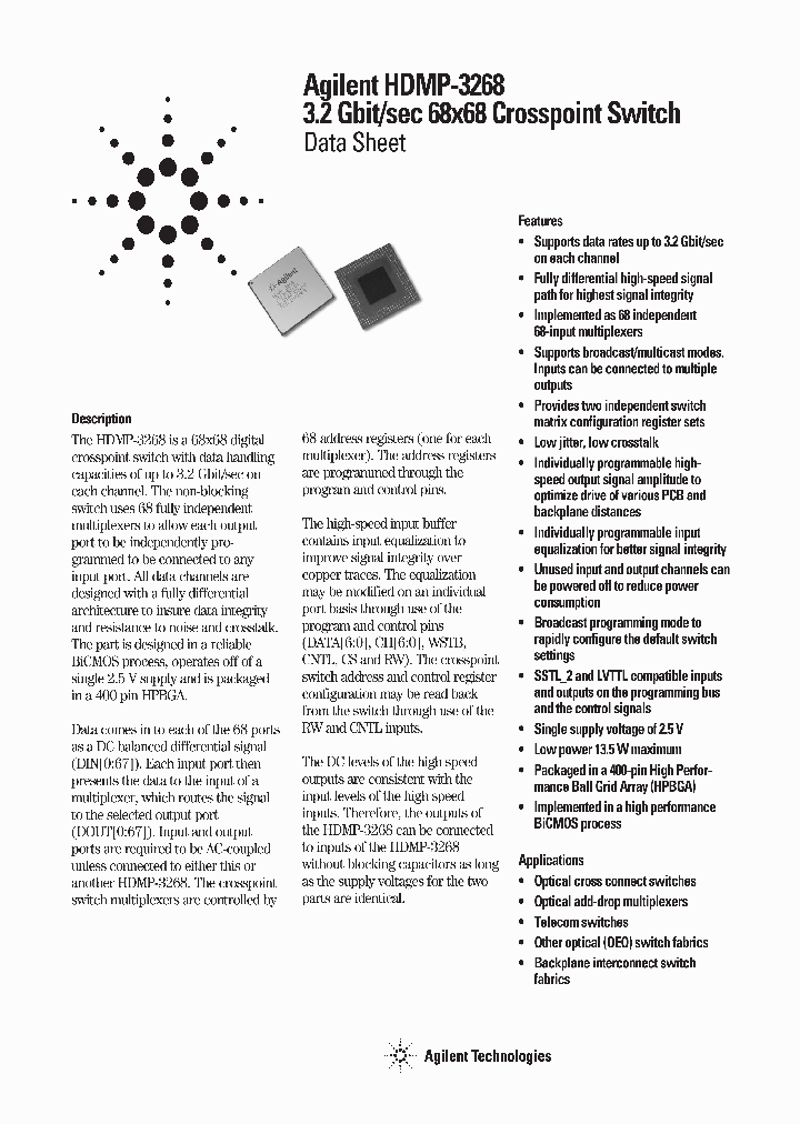 HDMP-3268_425608.PDF Datasheet