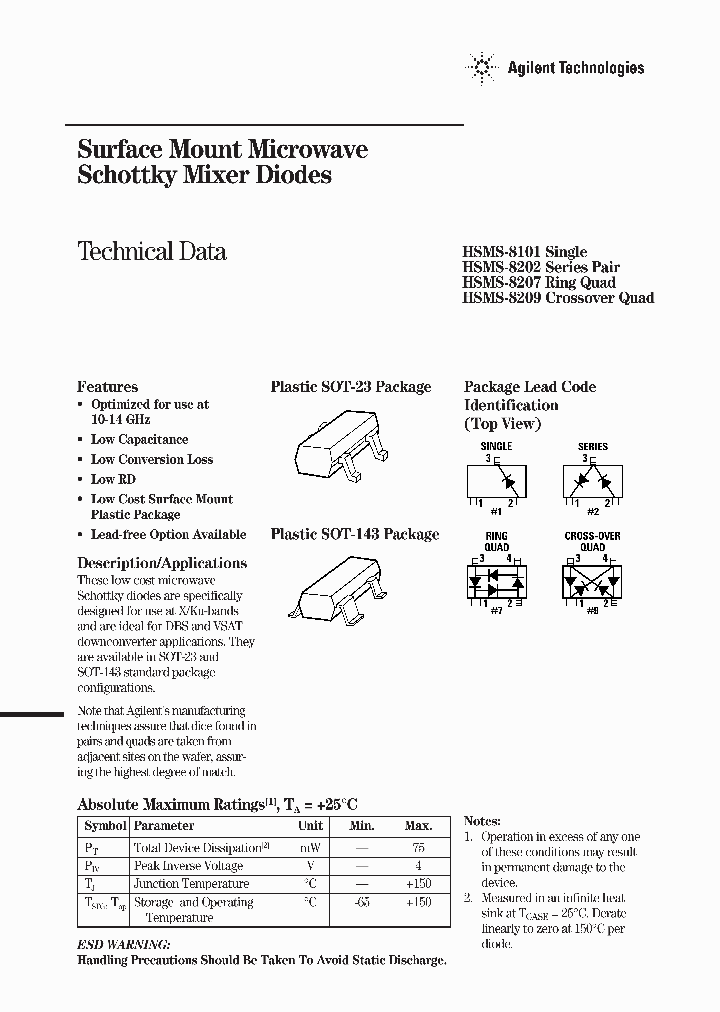 HSMS-8202_391803.PDF Datasheet