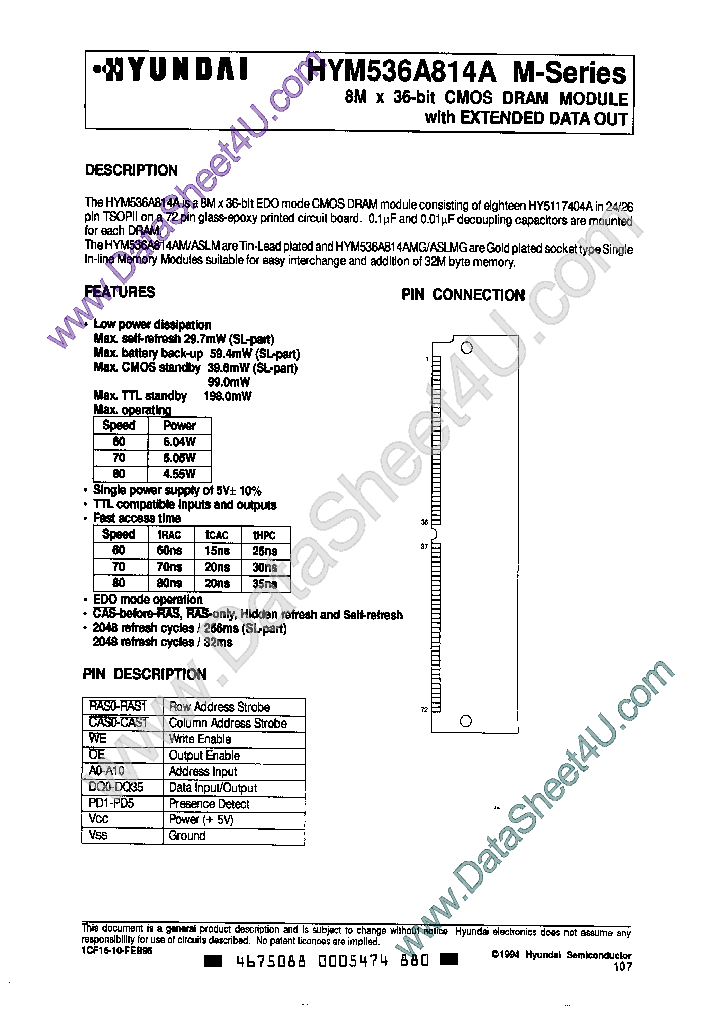 HYM536A814A_392814.PDF Datasheet