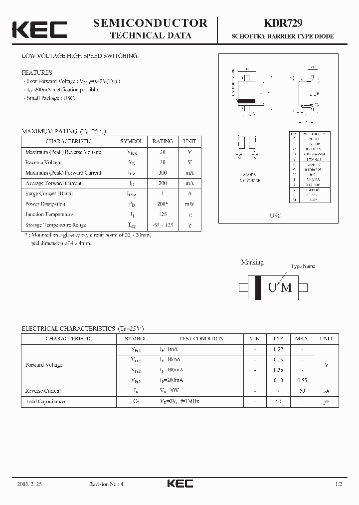 KDR729_428801.PDF Datasheet