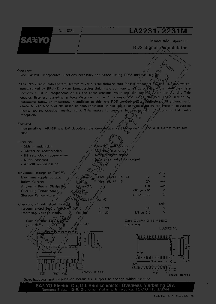 LA2231_398184.PDF Datasheet