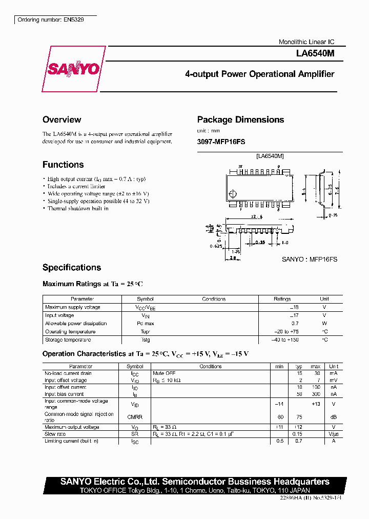 LA6540_432945.PDF Datasheet