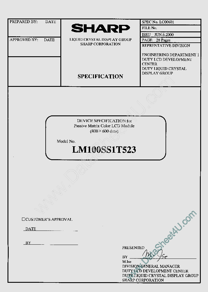 LM100SS1T523_395602.PDF Datasheet