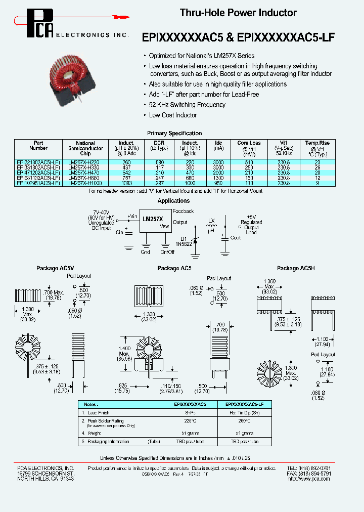 LM257X-H1000_400628.PDF Datasheet