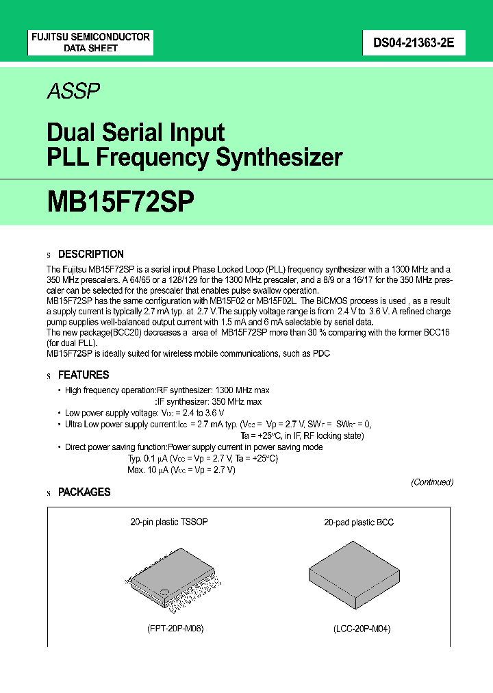 MB15F72SP_412628.PDF Datasheet