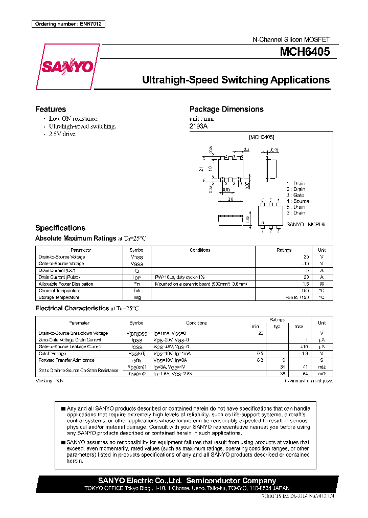 MCH6405_412998.PDF Datasheet