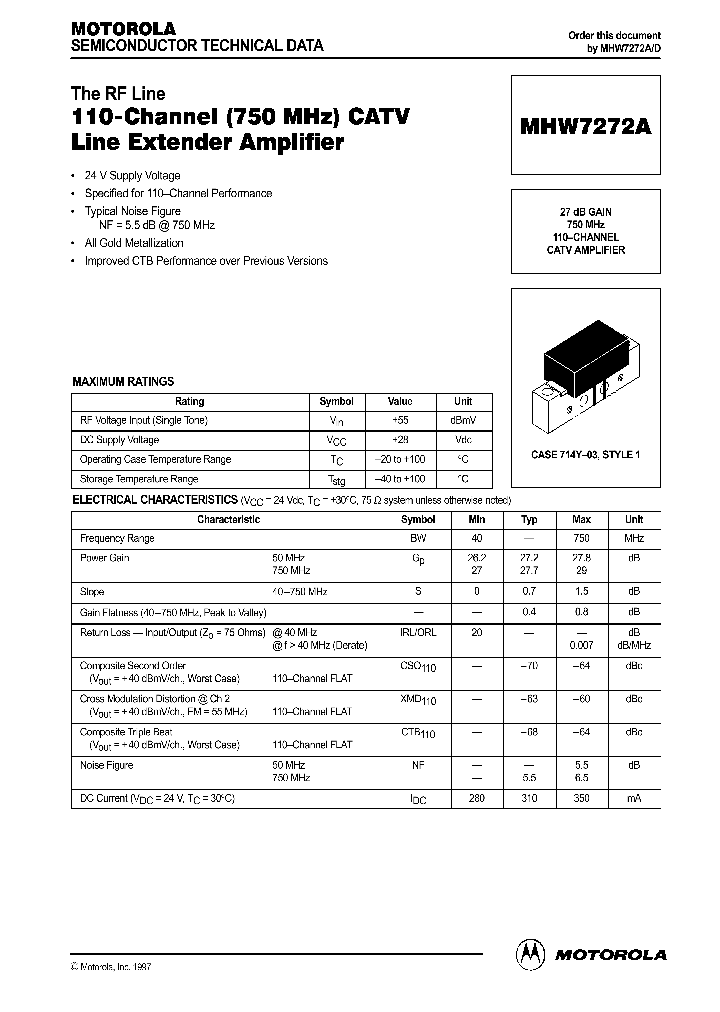 MHW7272A_433493.PDF Datasheet