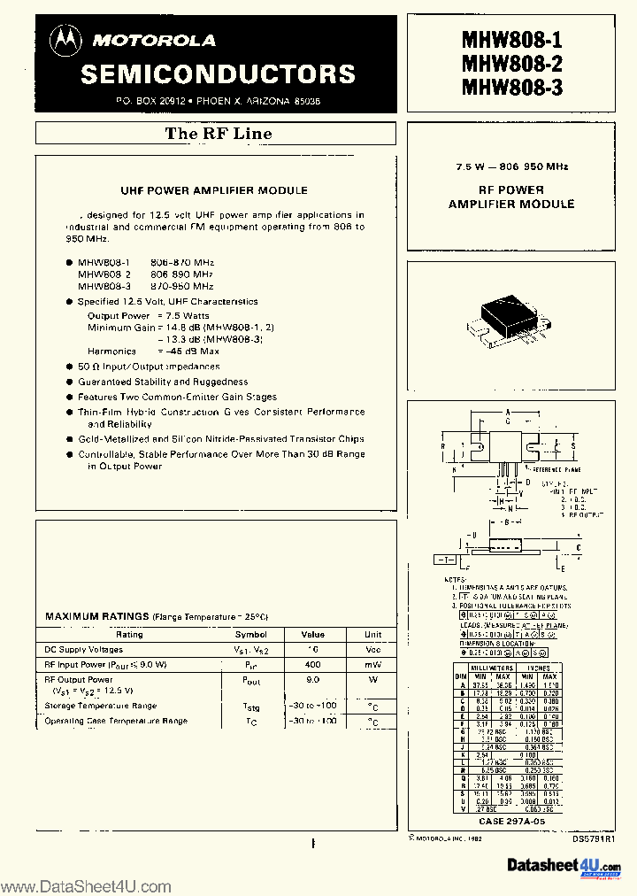 MHW808-1_394991.PDF Datasheet