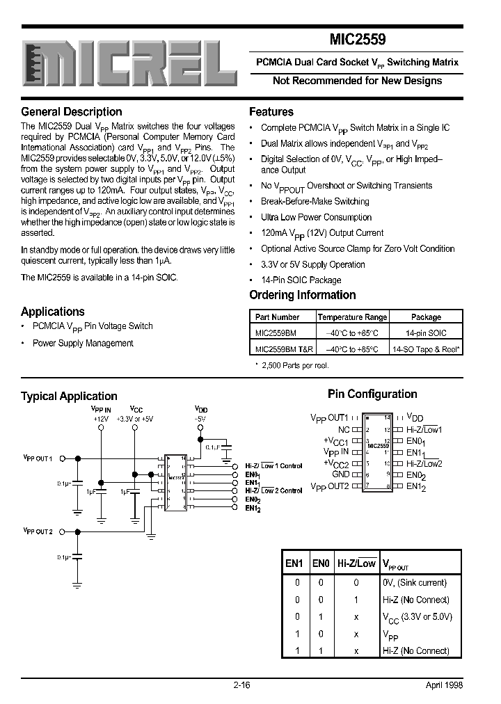 MIC2559_392314.PDF Datasheet