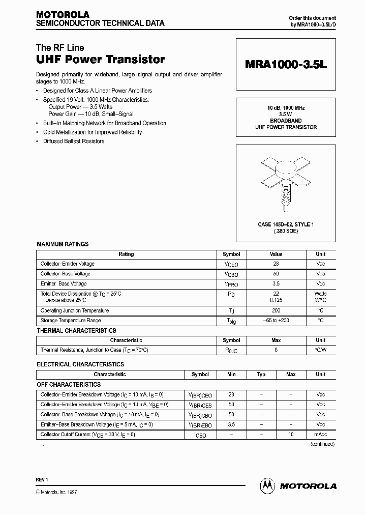 MRA100035L_433760.PDF Datasheet