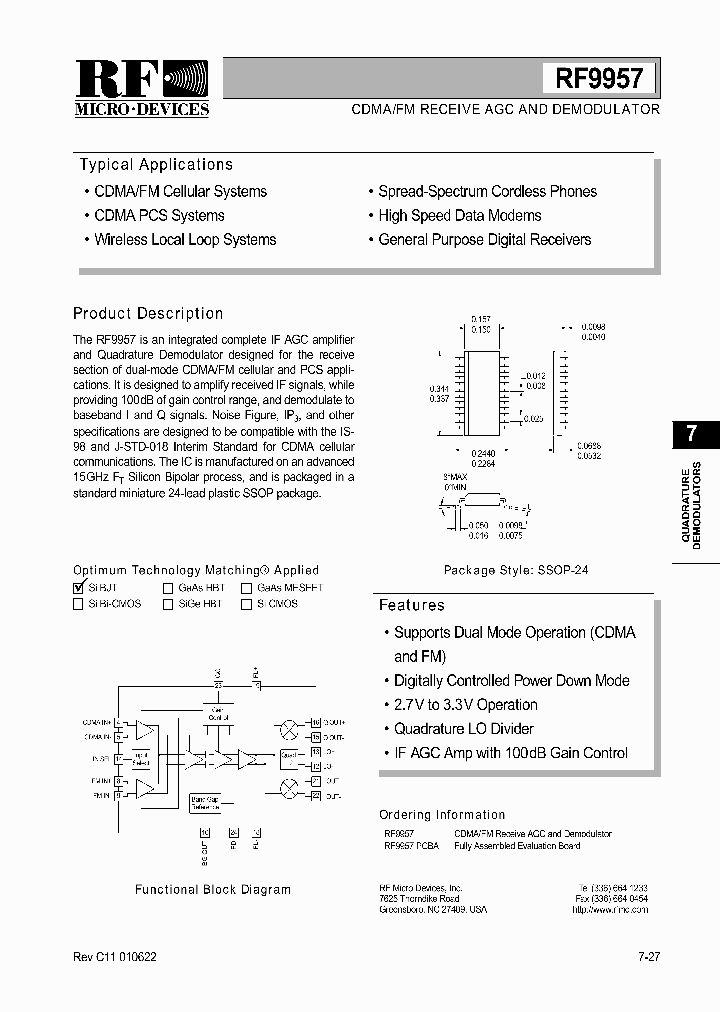 RF9957PCBA_420793.PDF Datasheet