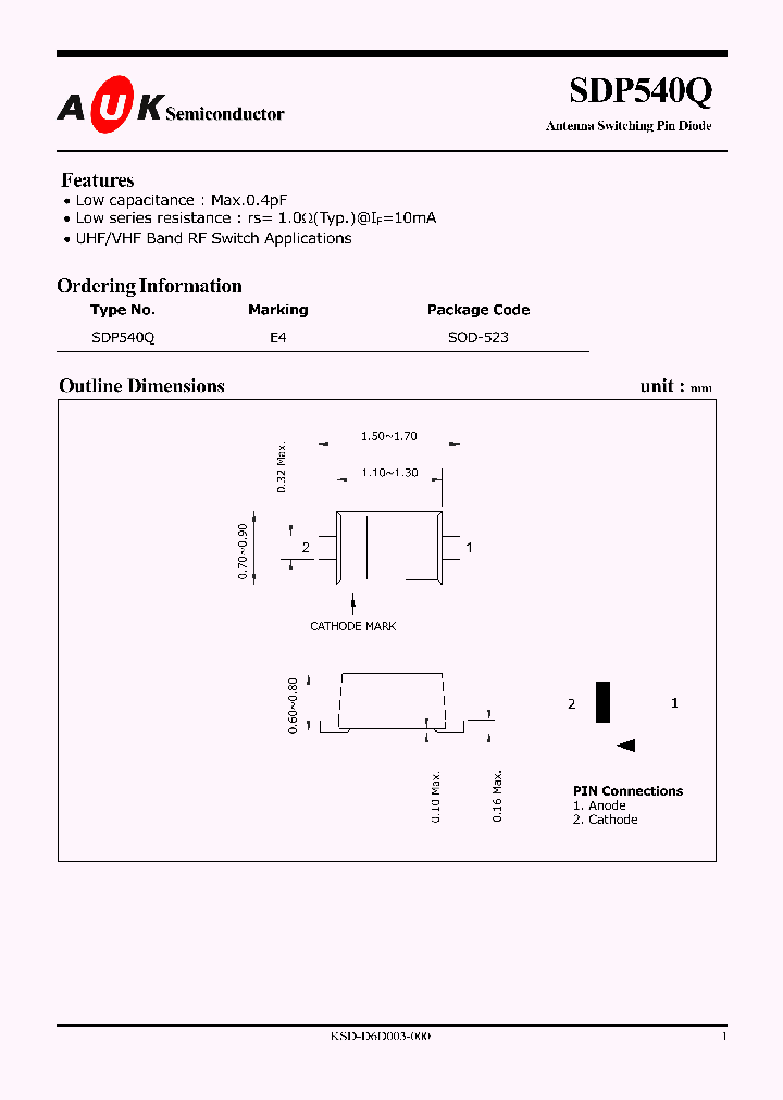 SDP540Q_428380.PDF Datasheet