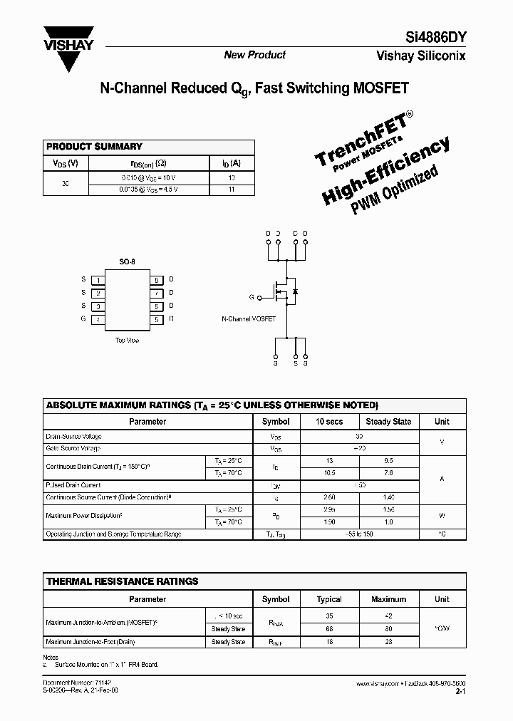 SI4886DY_394907.PDF Datasheet