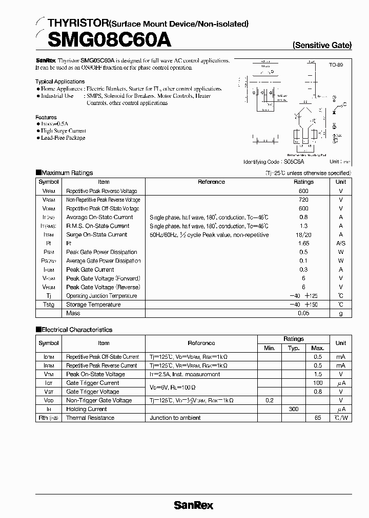 SMG08C60A_399146.PDF Datasheet