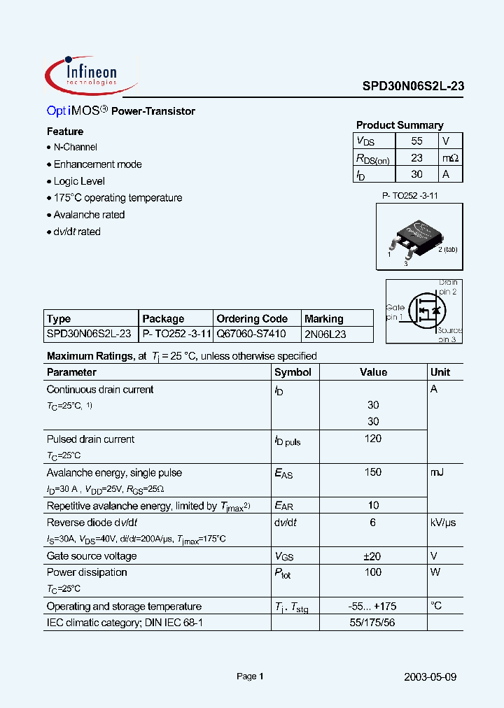 SPD30N06S2L-23_431901.PDF Datasheet