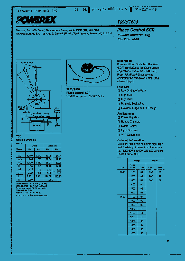 T6300415_94898.PDF Datasheet