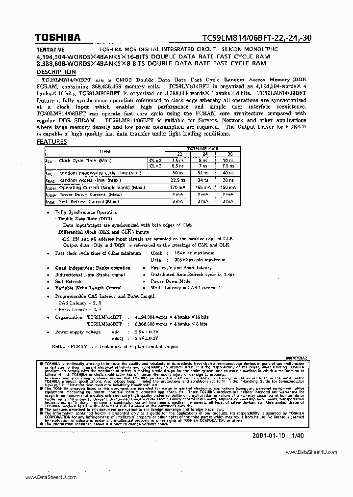 TC59LM814BFT_428665.PDF Datasheet