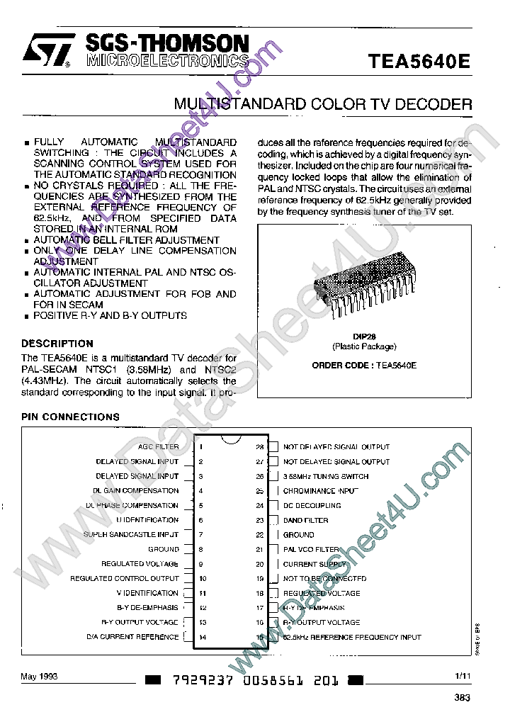 TEA5640E_429044.PDF Datasheet