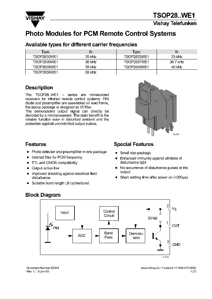 TSOP2830WE1_417781.PDF Datasheet