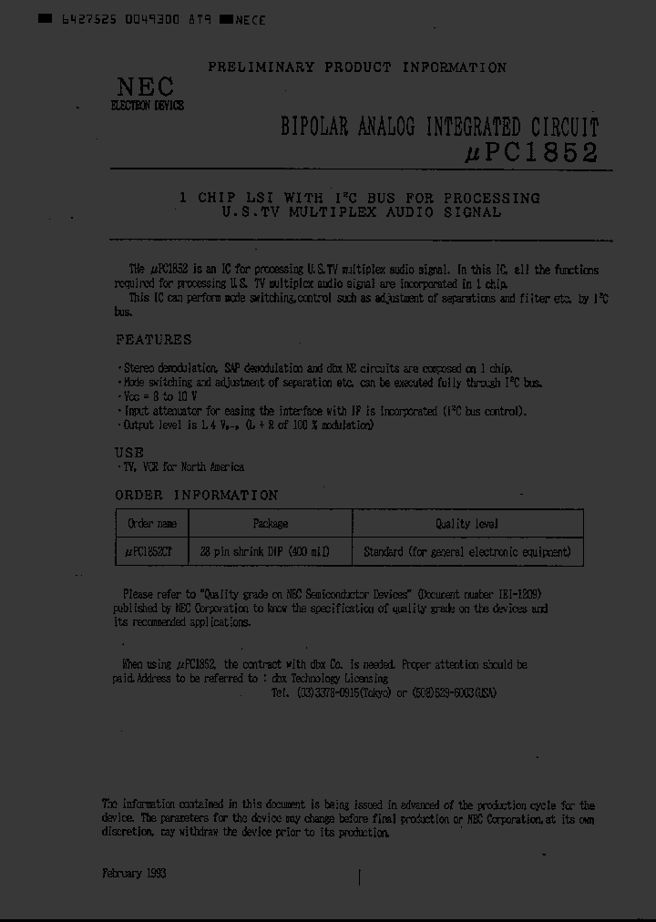 UPC1852CT_414129.PDF Datasheet